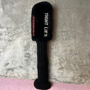 Adams Tight Lies Compadre Golf Club Head Cover Black White Red 5 Wood